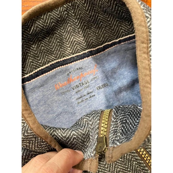 Weatherproof Vintage Mens Quarter Zip Sweater Size Xxl‎ - Picture 4 of 5